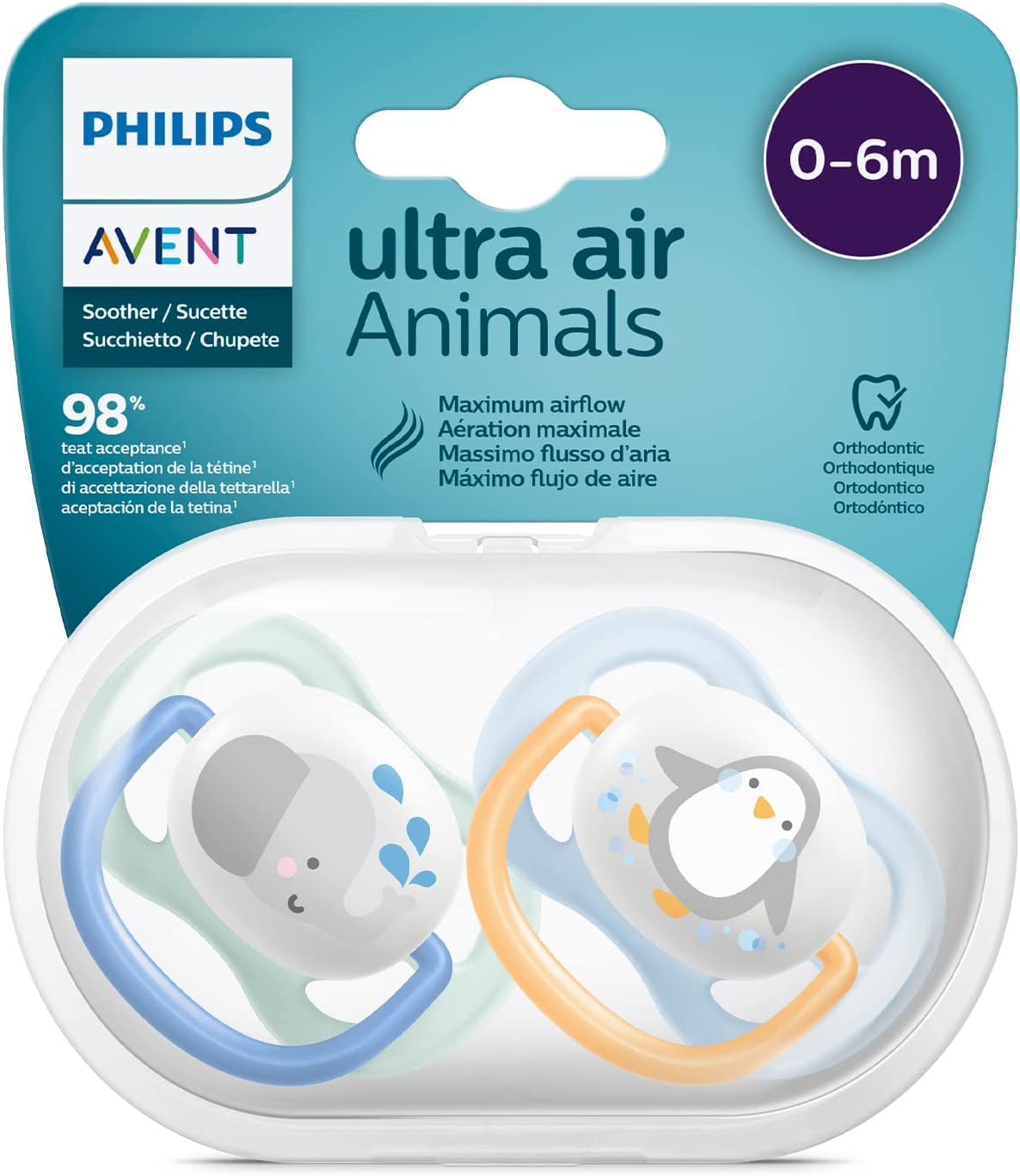 Philips Avent Sucette 0-6 Mois