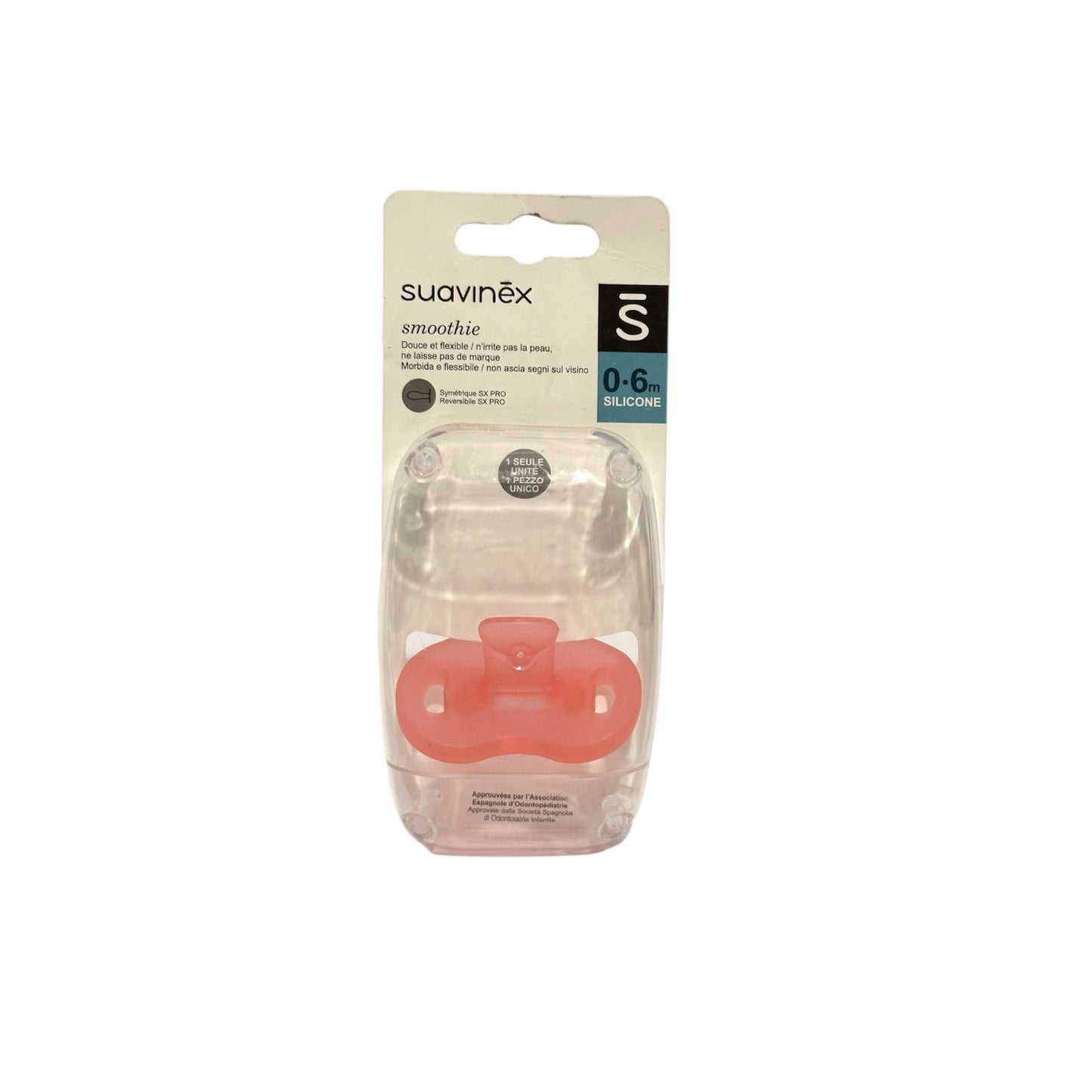 SUAVINEX Sucette tout silicone SX Pro Anatomique 0-6 mois