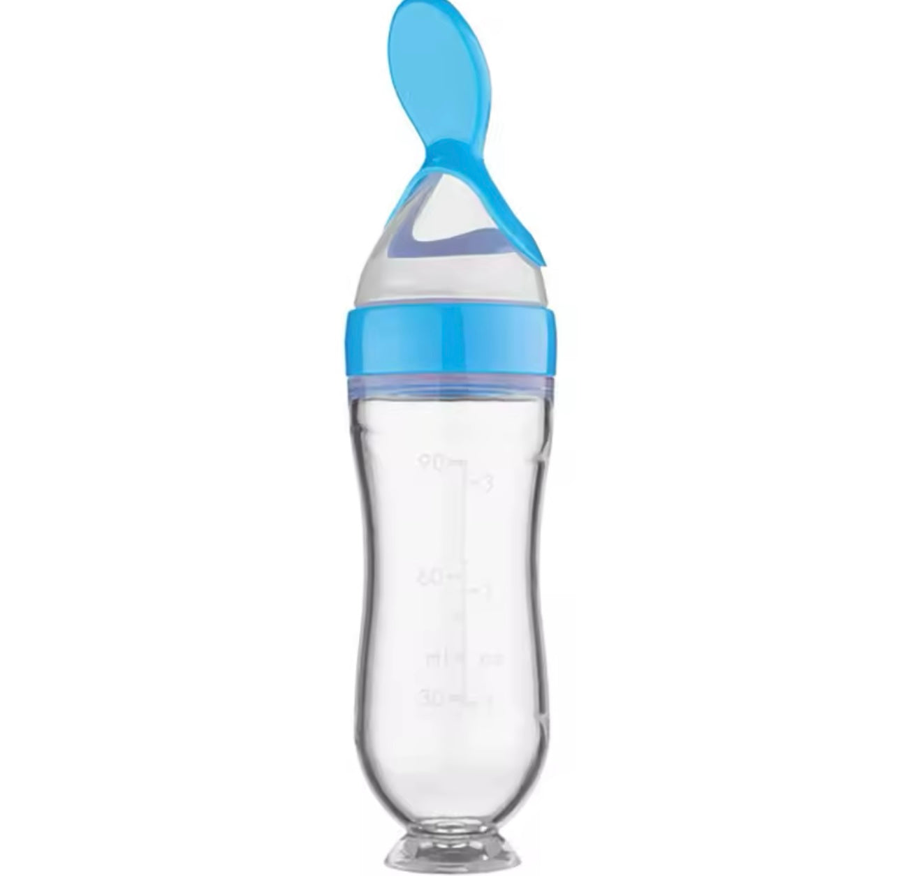 Biberon cuillère en silicone pour bébé