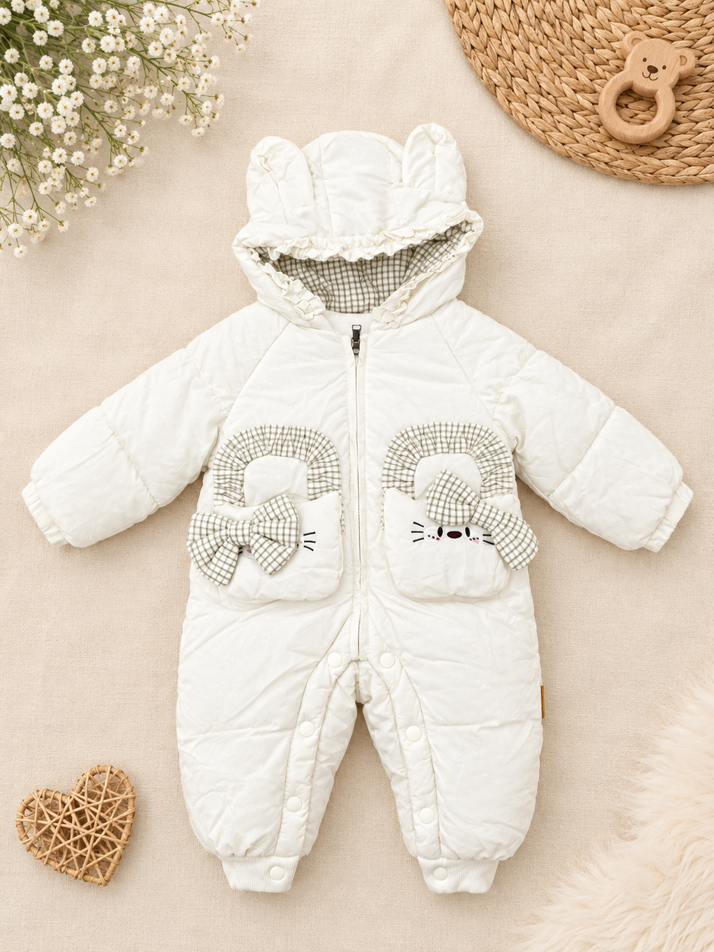 Combinaison pilote hiver chaton bébé COSMOS BEBE