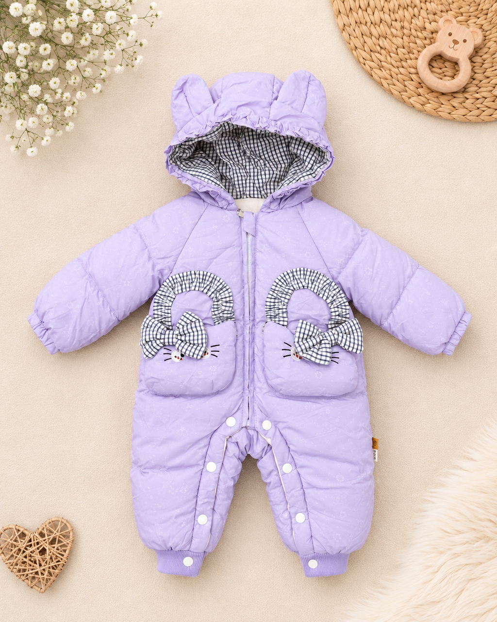 Combinaison pilote hiver chaton bébé COSMOS BEBE
