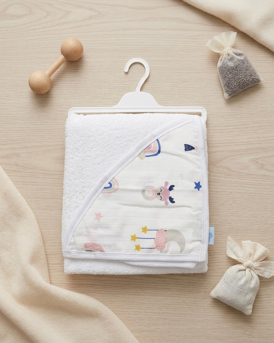 Cape de bain bébé