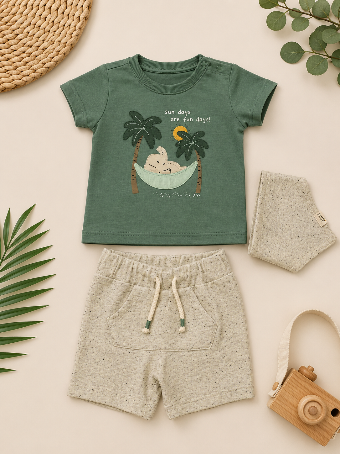 🌴 Ensemble "Sieste sous les Palmiers"