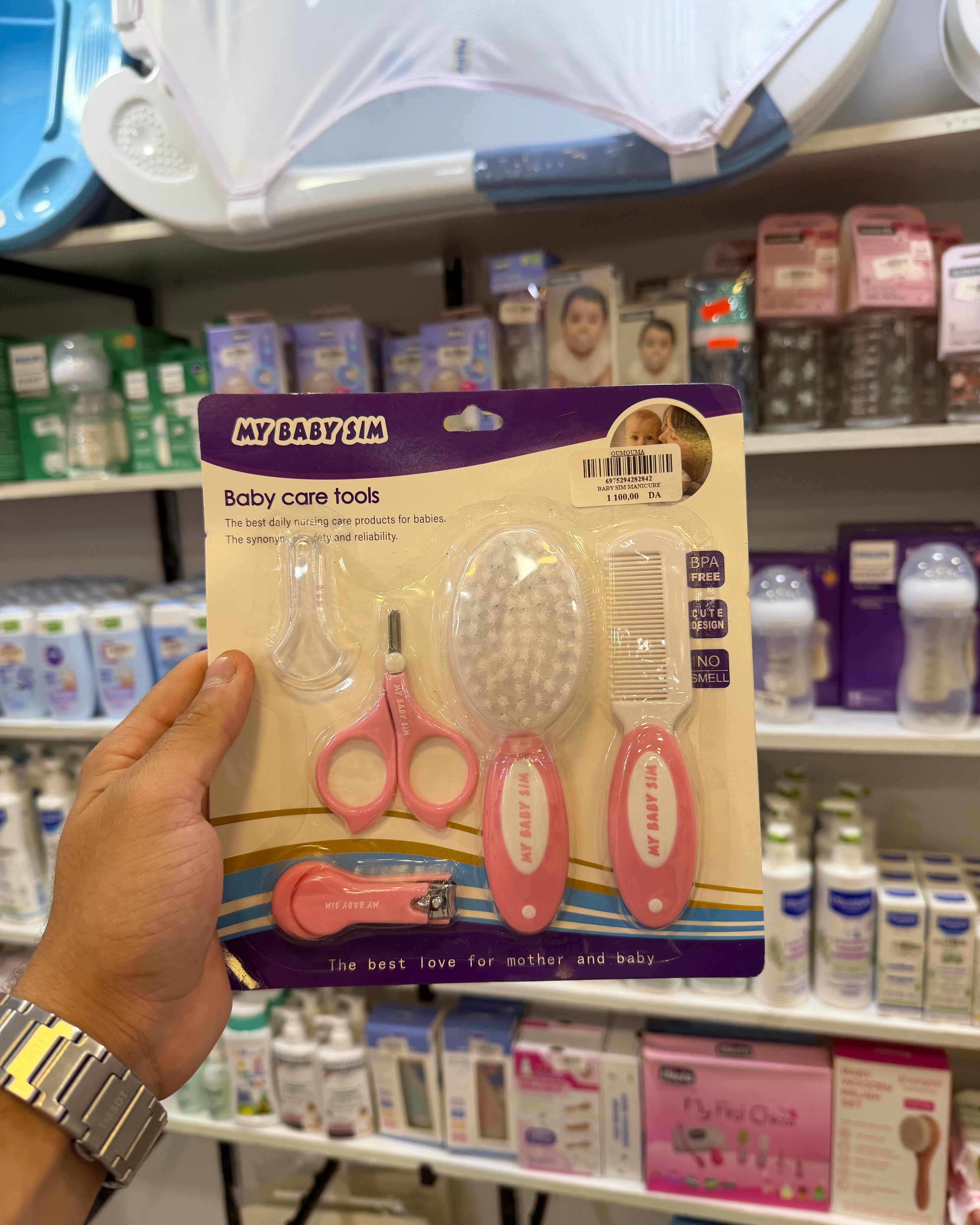 Kit manucure bébé Baby Sim