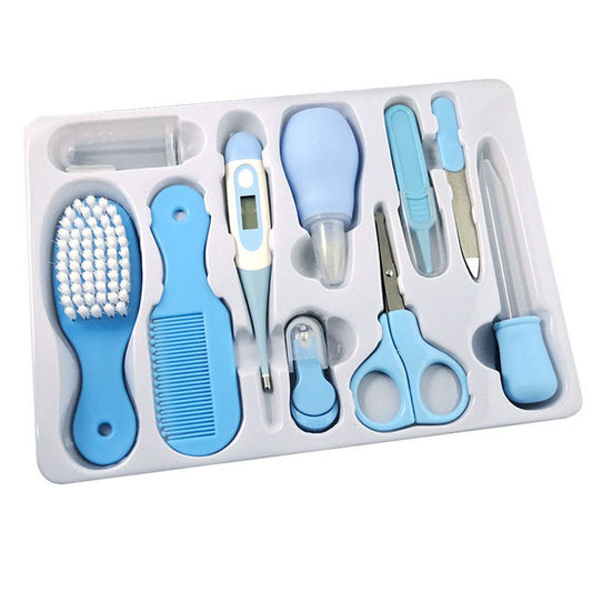 Set de soins pour bébé complet (10 pièces)