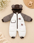 Combinaison pilote hiver rayée bébé COSMOS BEBE