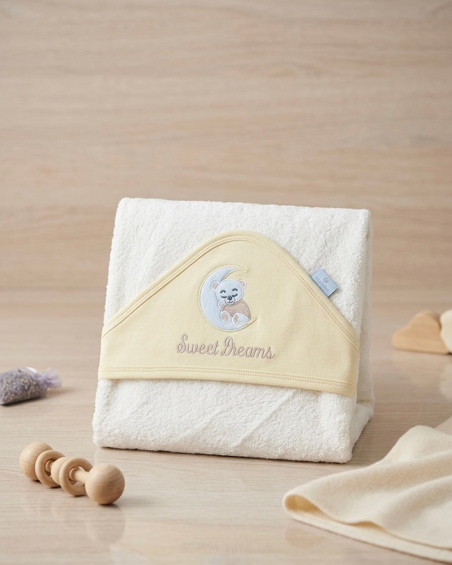 Cape de bain bébé