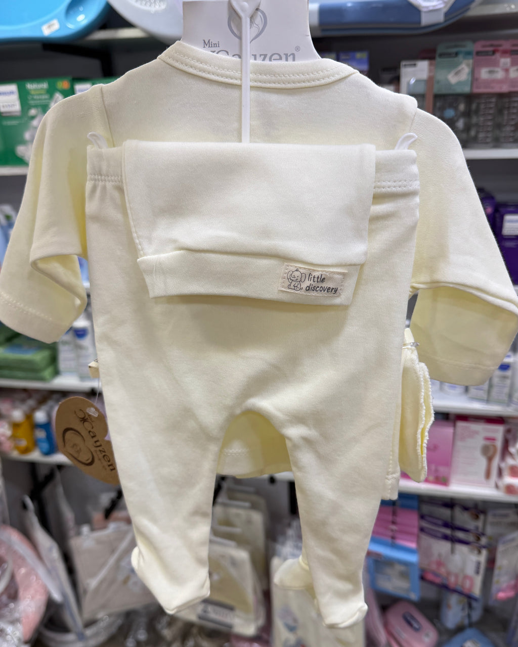 Ensemble mini cayzen 0-3 mois 100% coton