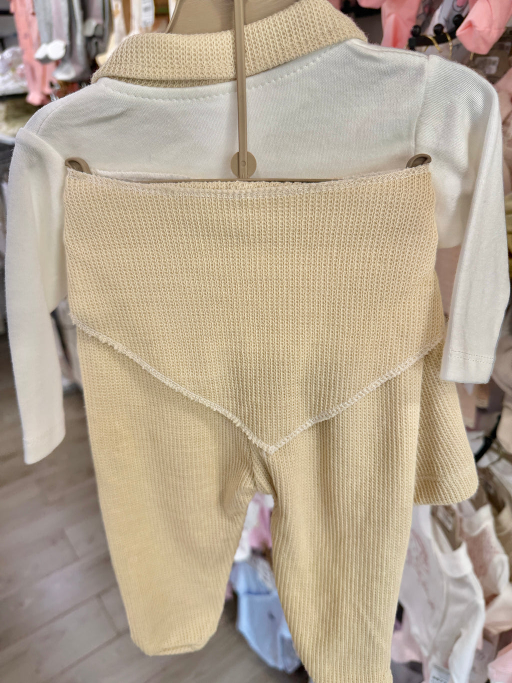 ☀️ Ensemble bébé été 5 pièces en coton doux 🌸 0-3 Mois
