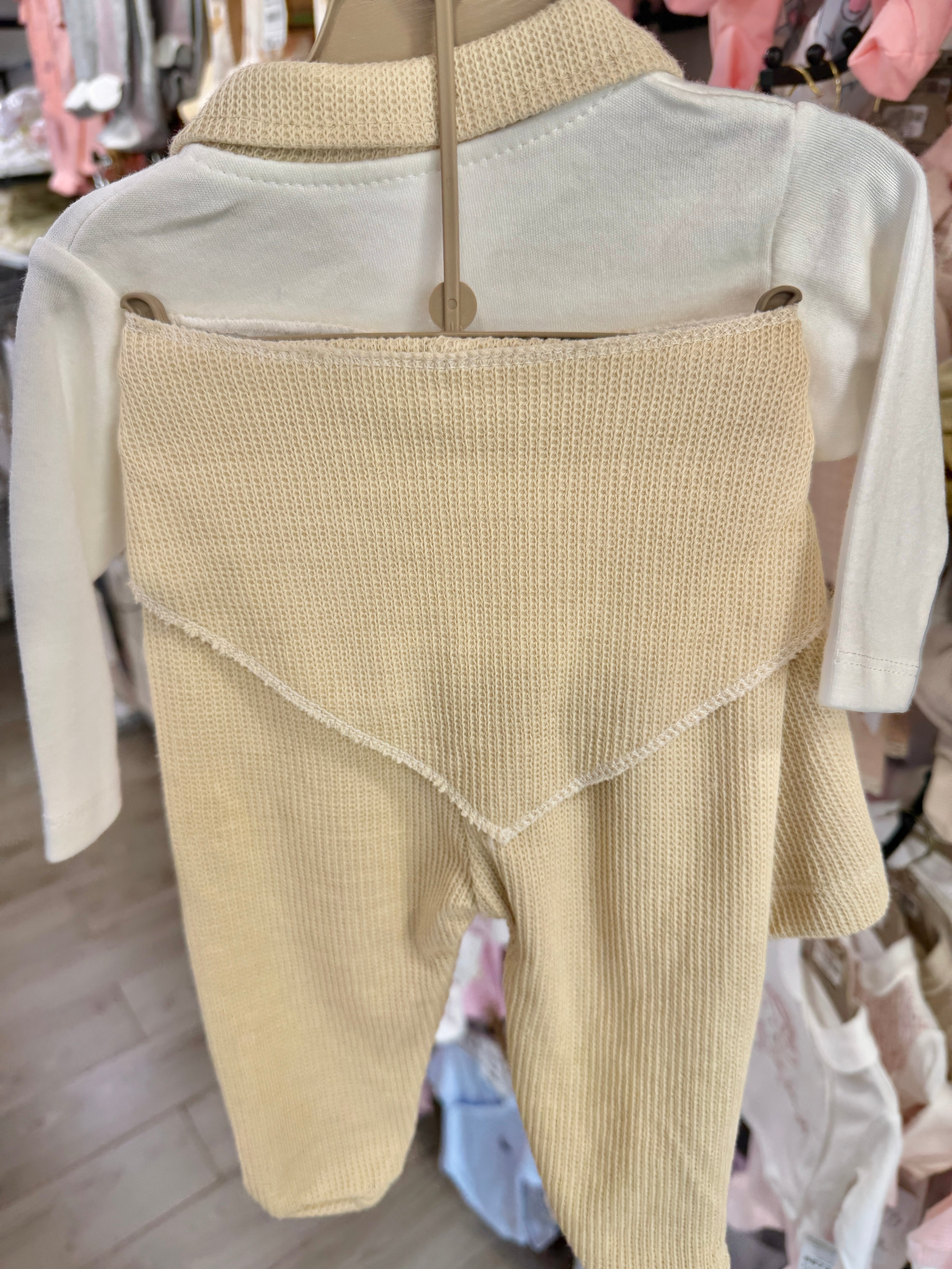 ☀️ Ensemble bébé été 5 pièces en coton doux 🌸 0-3 Mois