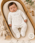 Grenouillère 100% coton 0-6 mois