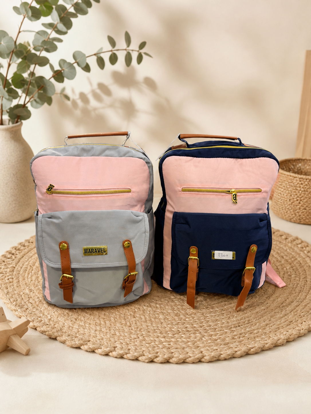 Sac à Dos de Maternité "Maravel" Bicolore