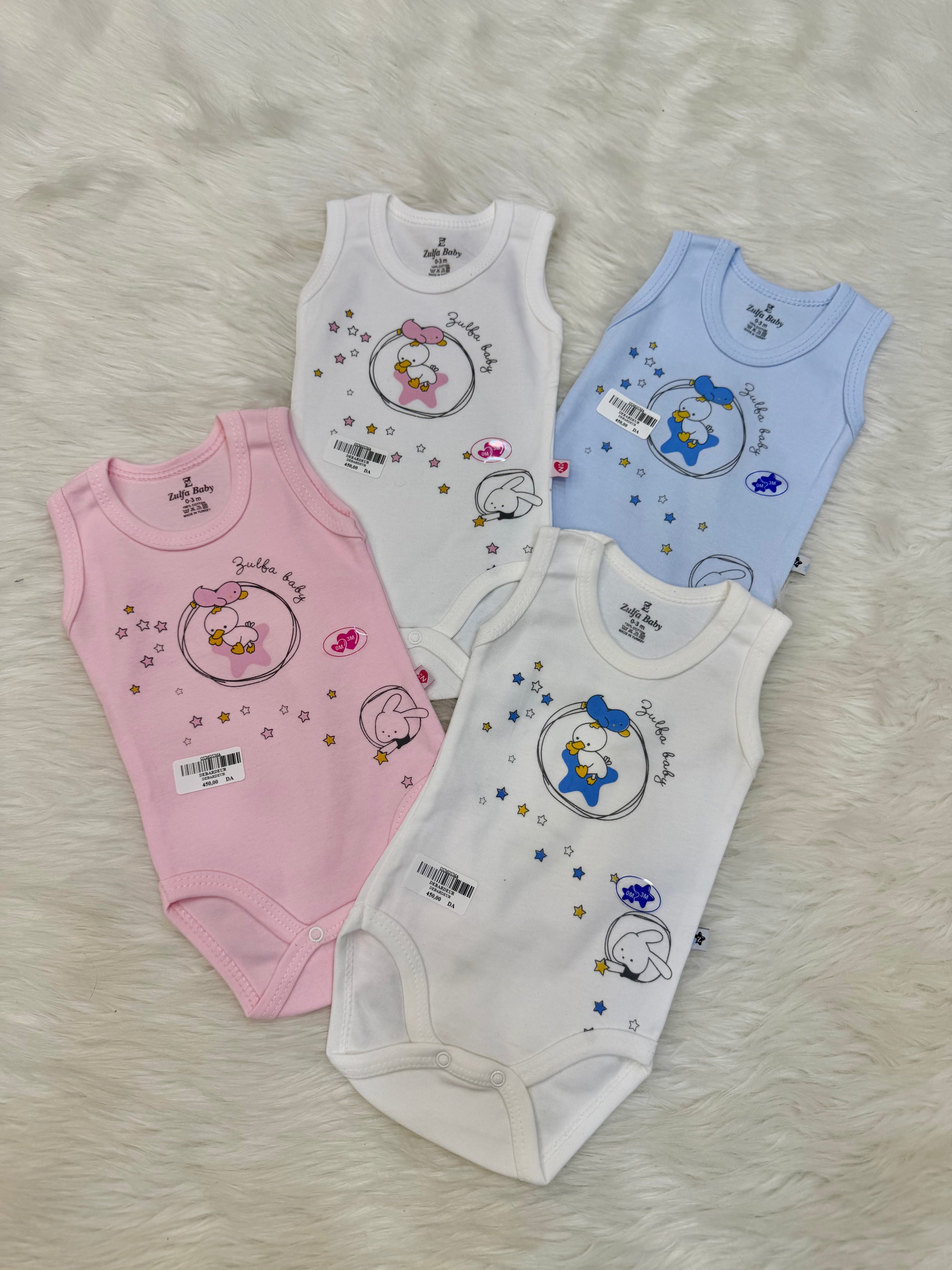 Body Croisé – Douceur et Praticité pour Bébé 0-3 Mois