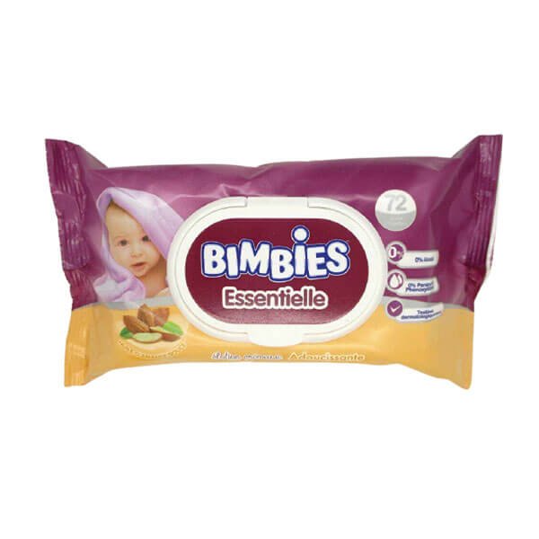 Bimbies Essentielle Lingettes Bébé Nourrissantes (72 unités)