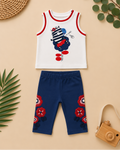 🦓 Ensemble "Zèbre & Fleurs"