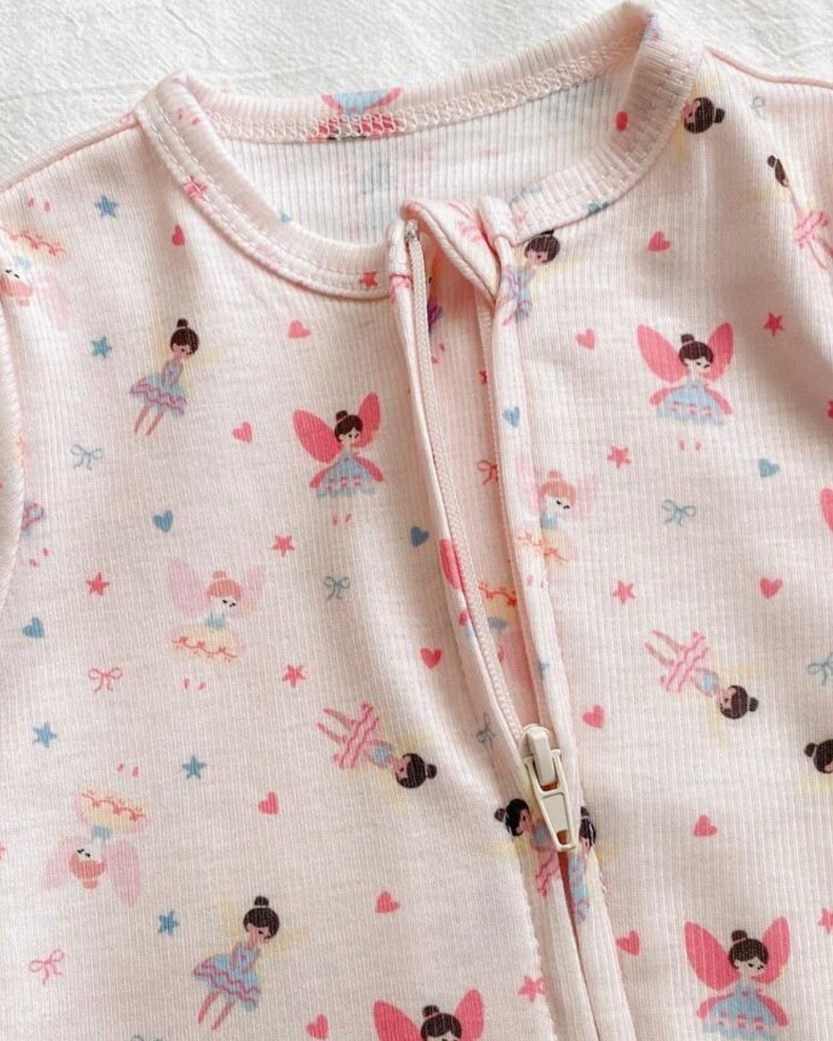 Grenouillere pour bébé fille 0-3 mois 100% coton