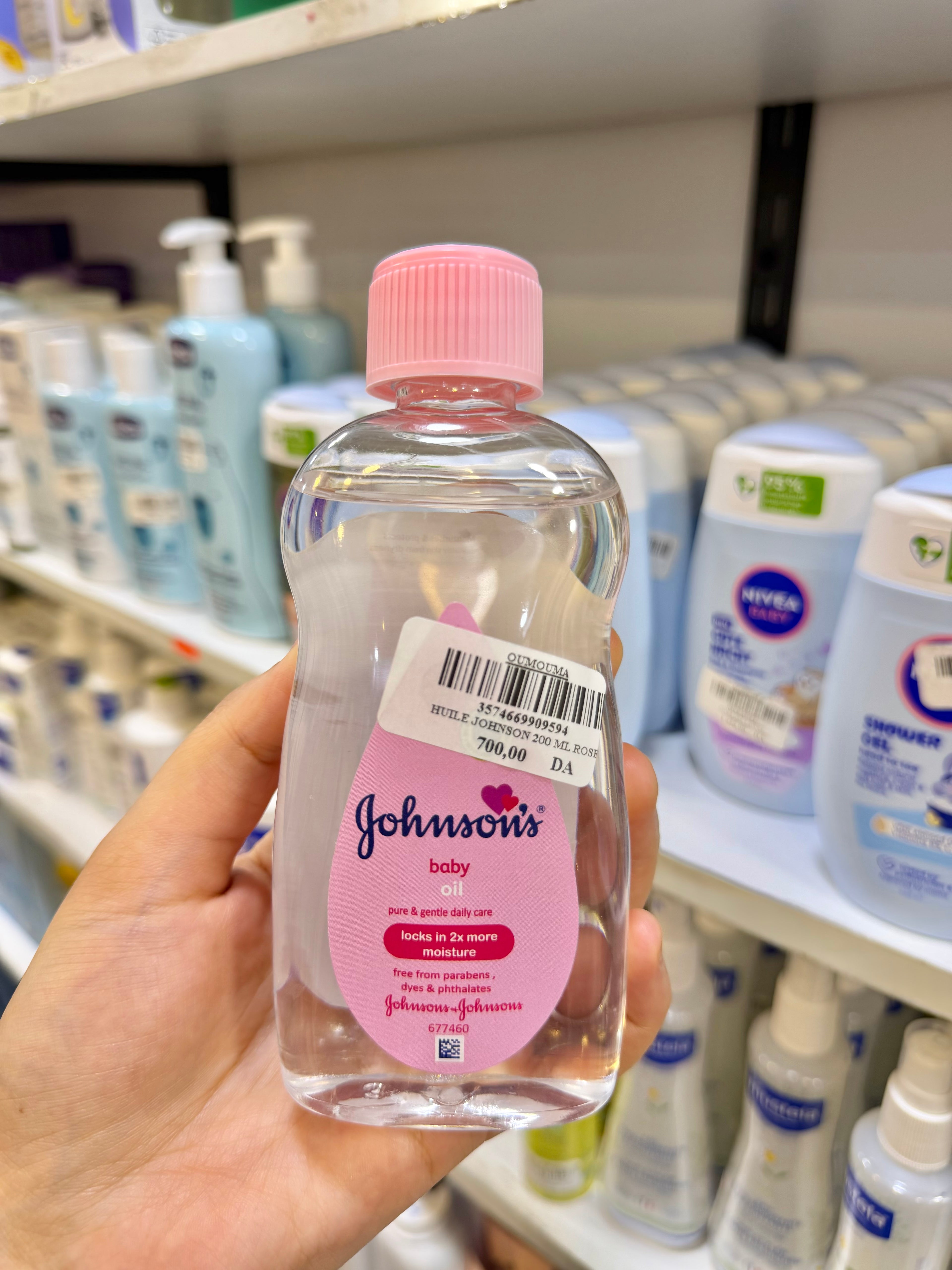Johnson Huile de massage