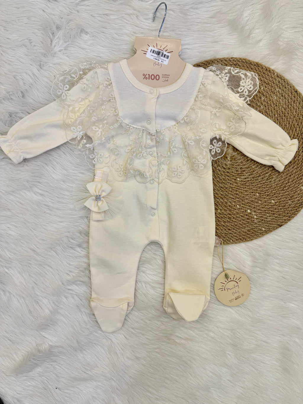 Grenouillère  en Dentelle