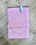 Plaide bebe en dentelle