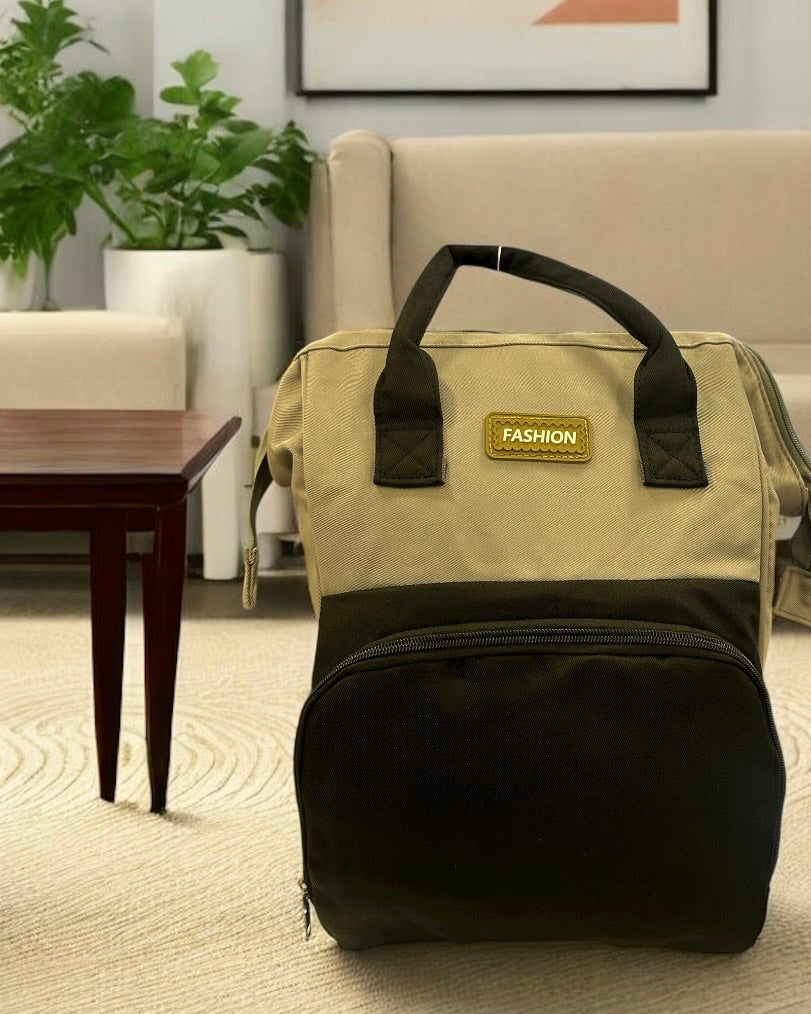 Sac à Dos de Maternité Bicolore "Fashion"