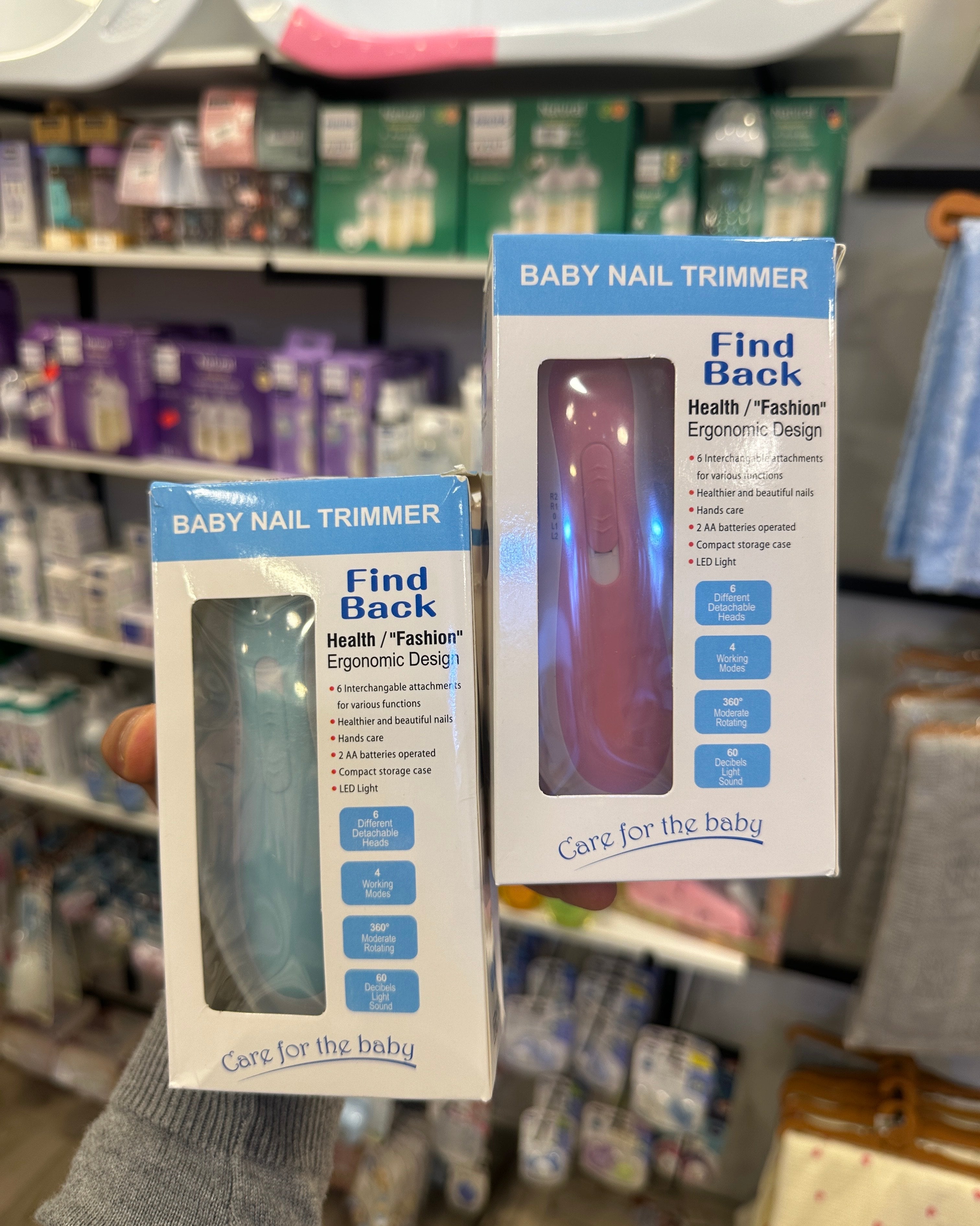 Lime à Ongles Électrique pour Bébé "Find Back"