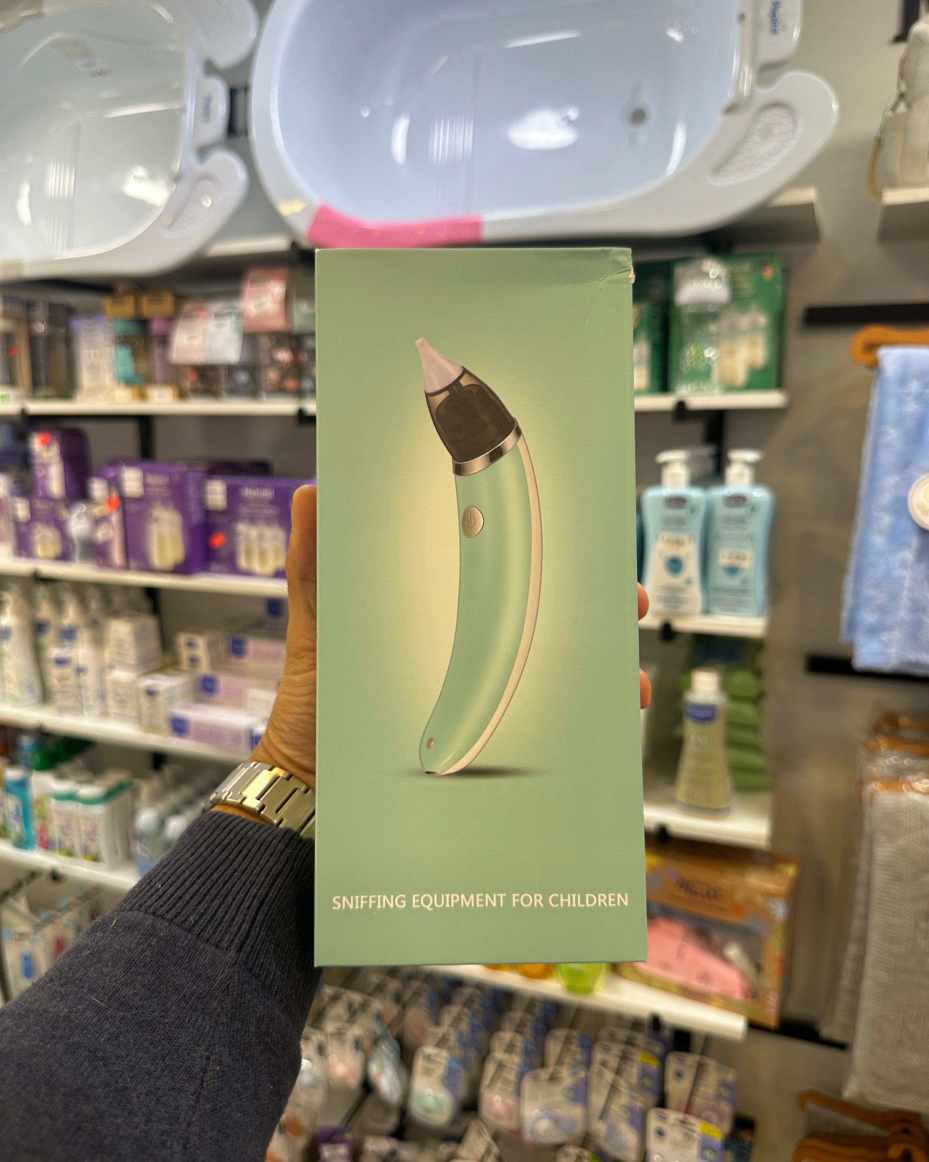 Aspirateur Nasal Électrique