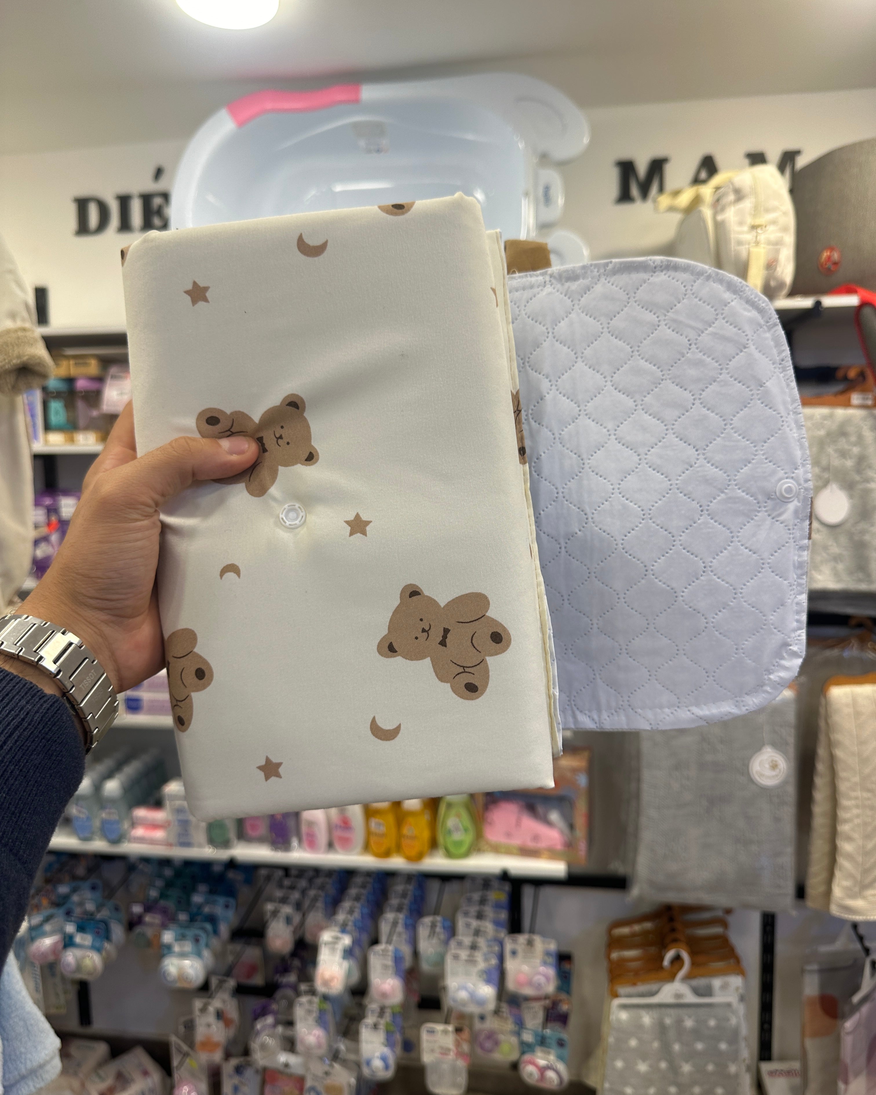 Tapis de change portable "Ourson"