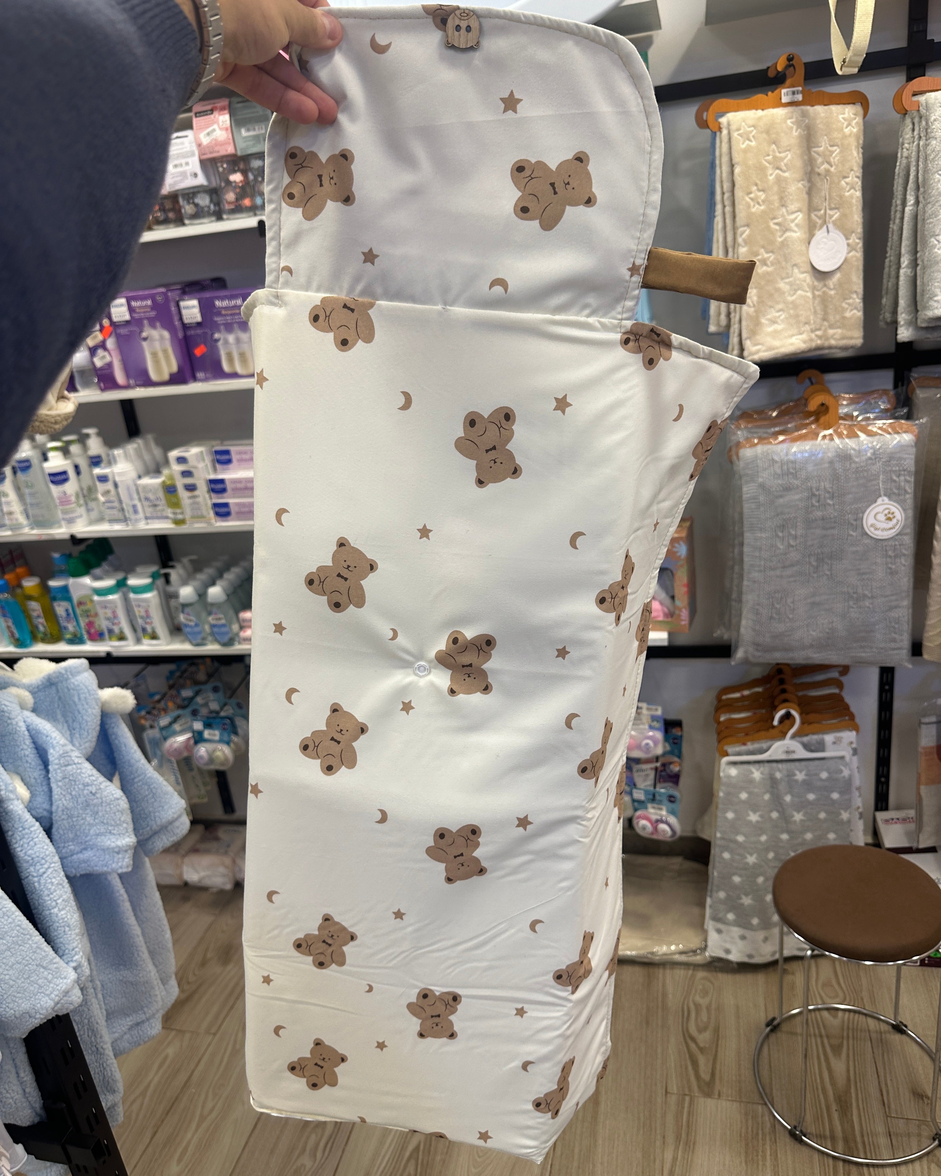 Tapis de change portable "Ourson"