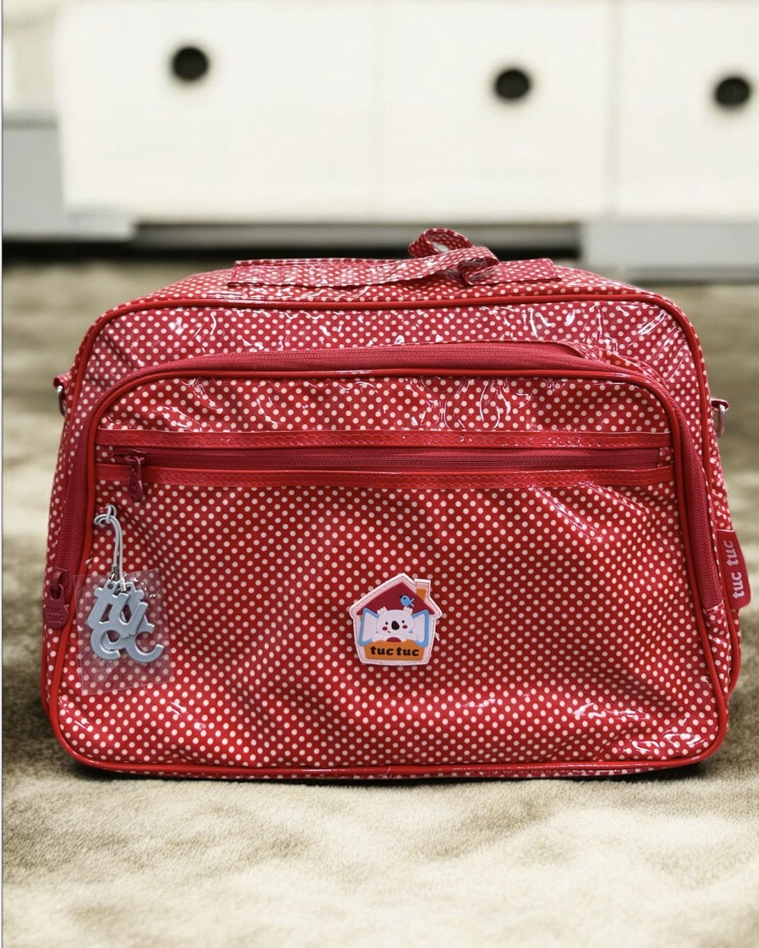 Tuctuc - Sac Maternité Rouge