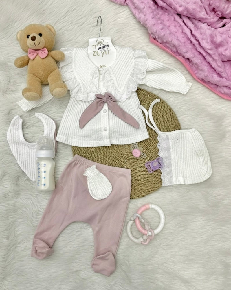 🎀 Ensemble de Vêtements et Accessoires pour Bébé Fille 'MINI ZEYN'