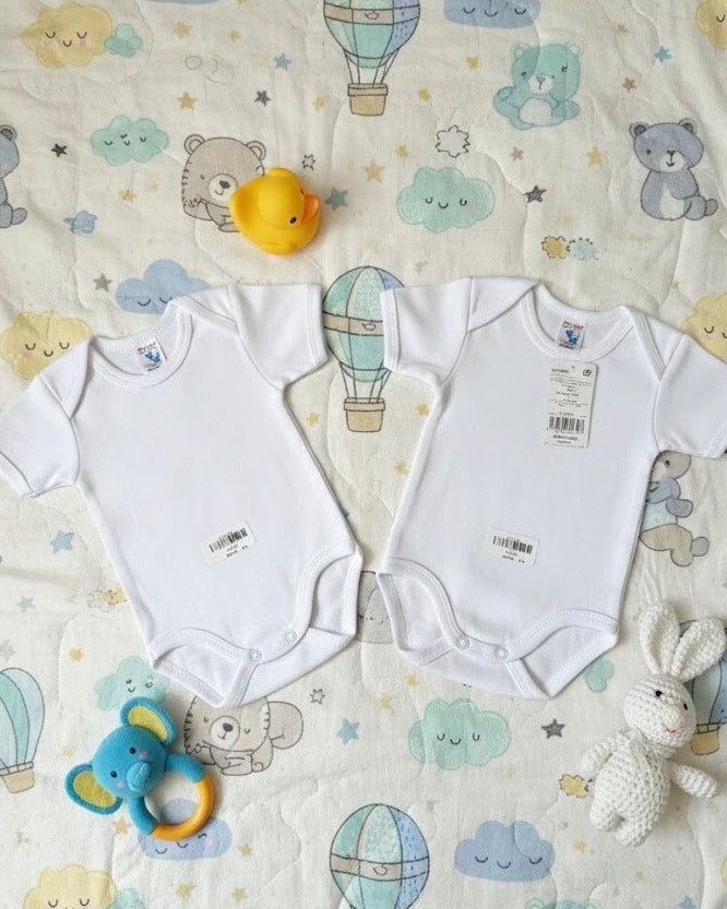 Body Bébé à Manches Courtes