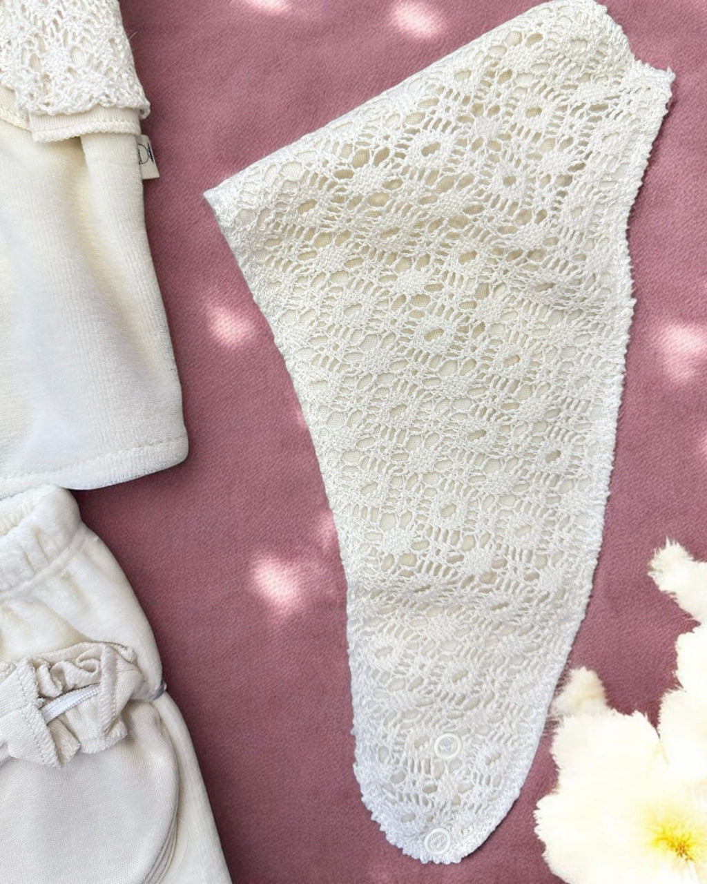 Ensemble 5 Pièces Bébé en Velours 0-3 Mois