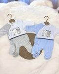 Ensemble Grenouillère Bébé "Petits Oursons"