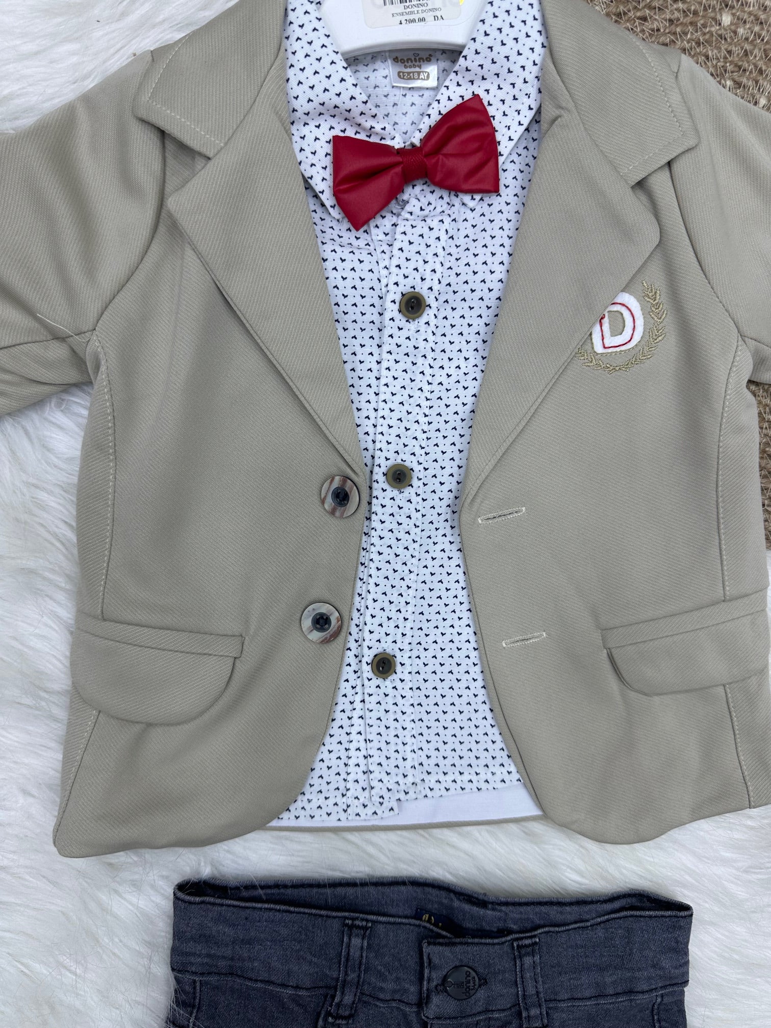 Collection "Petit Gentleman" – Ensembles de Cérémonie 3 Pièces