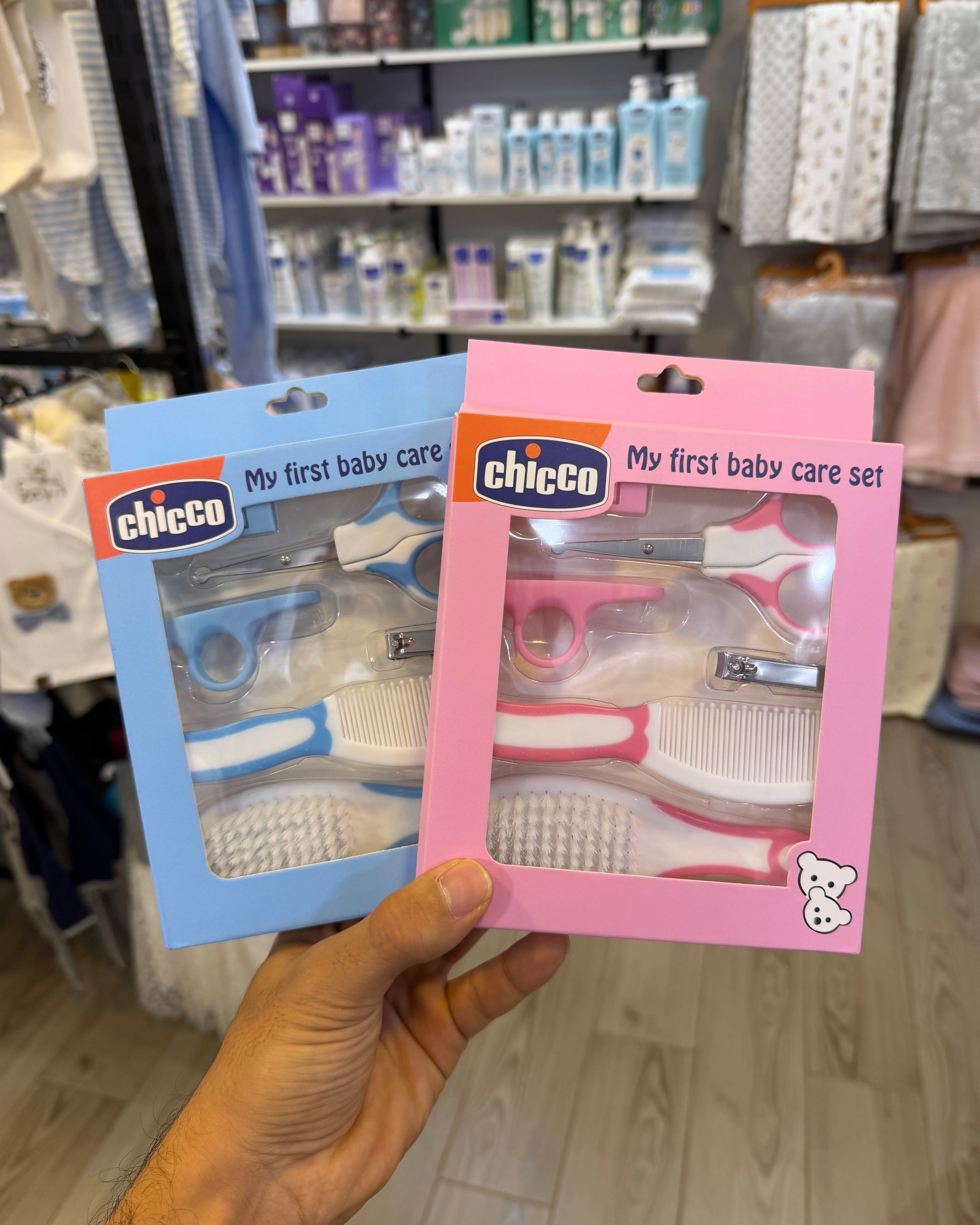 🧸 CHICCO "My First Baby Care Set" – Les Essentiels de Soin dès la Naissance