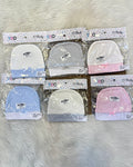 🎀 Bonnet Naissance "Douceur de Coton" – L'Essentiel de la Valise de Maternité