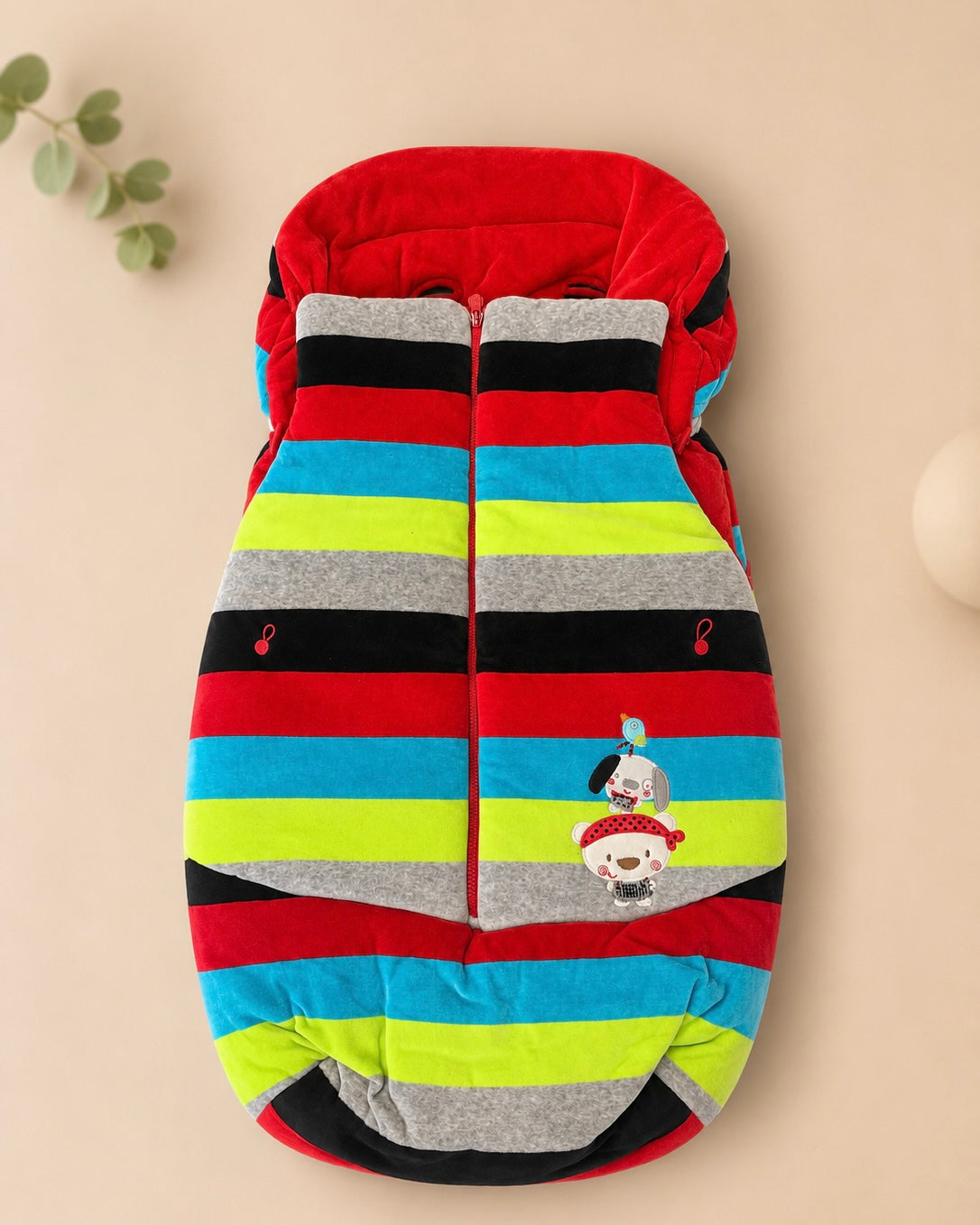 🧸 Chancelière Universelle "P'tits Copains" – Confort Douillet & Design Coloré