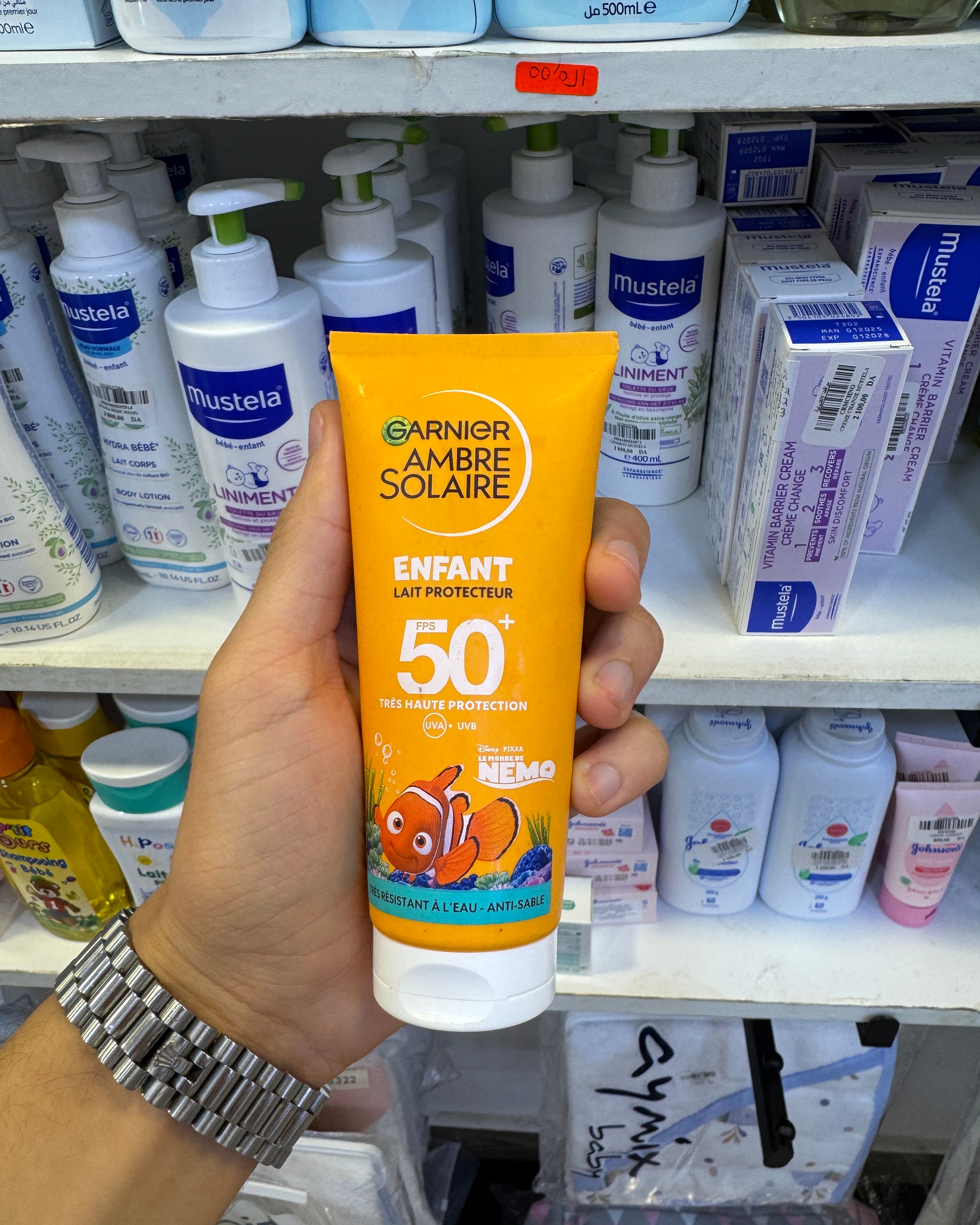 Garnier Ambre Solaire Enfant - Lait Protecteur FPS 50+ "Le Monde de Nemo"