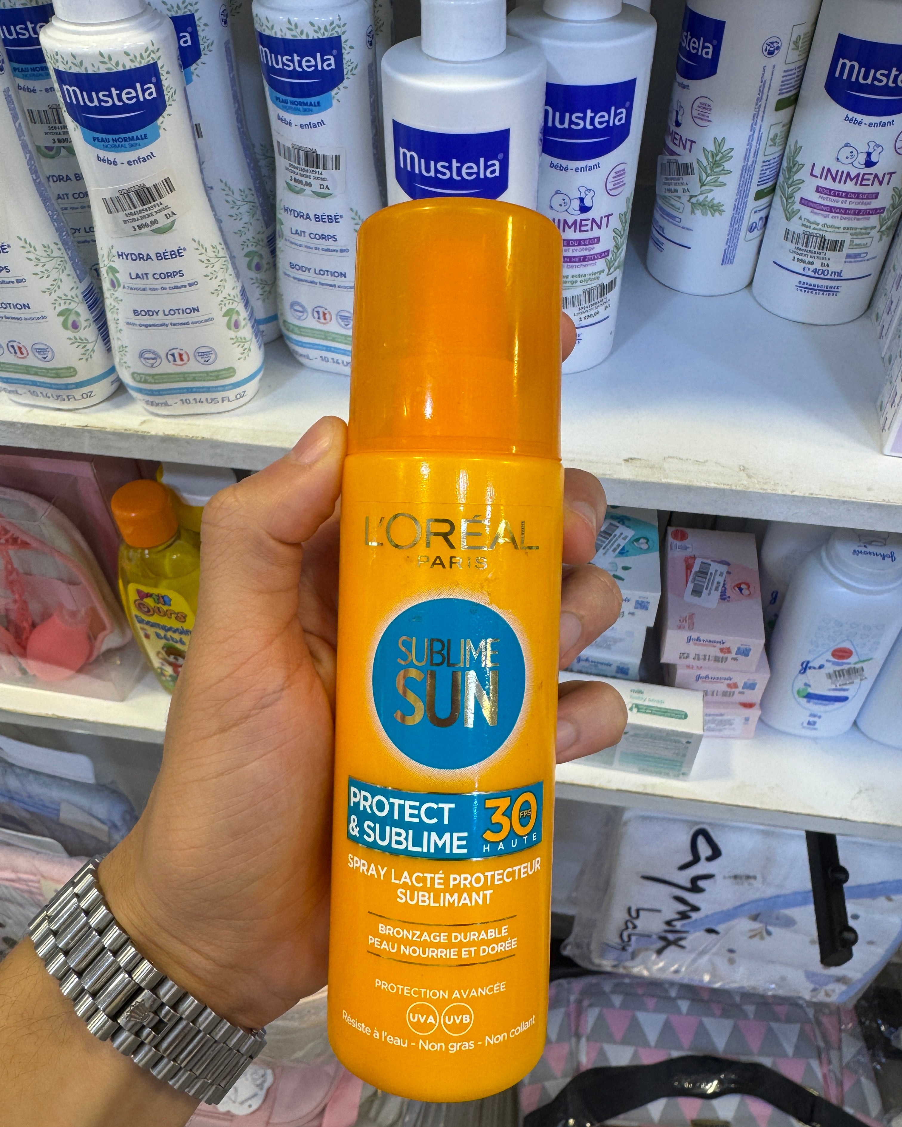 L'Oréal Paris - Sublime Sun "Protect & Sublime" Spray Lacté Protecteur FPS 30 Haute Protection