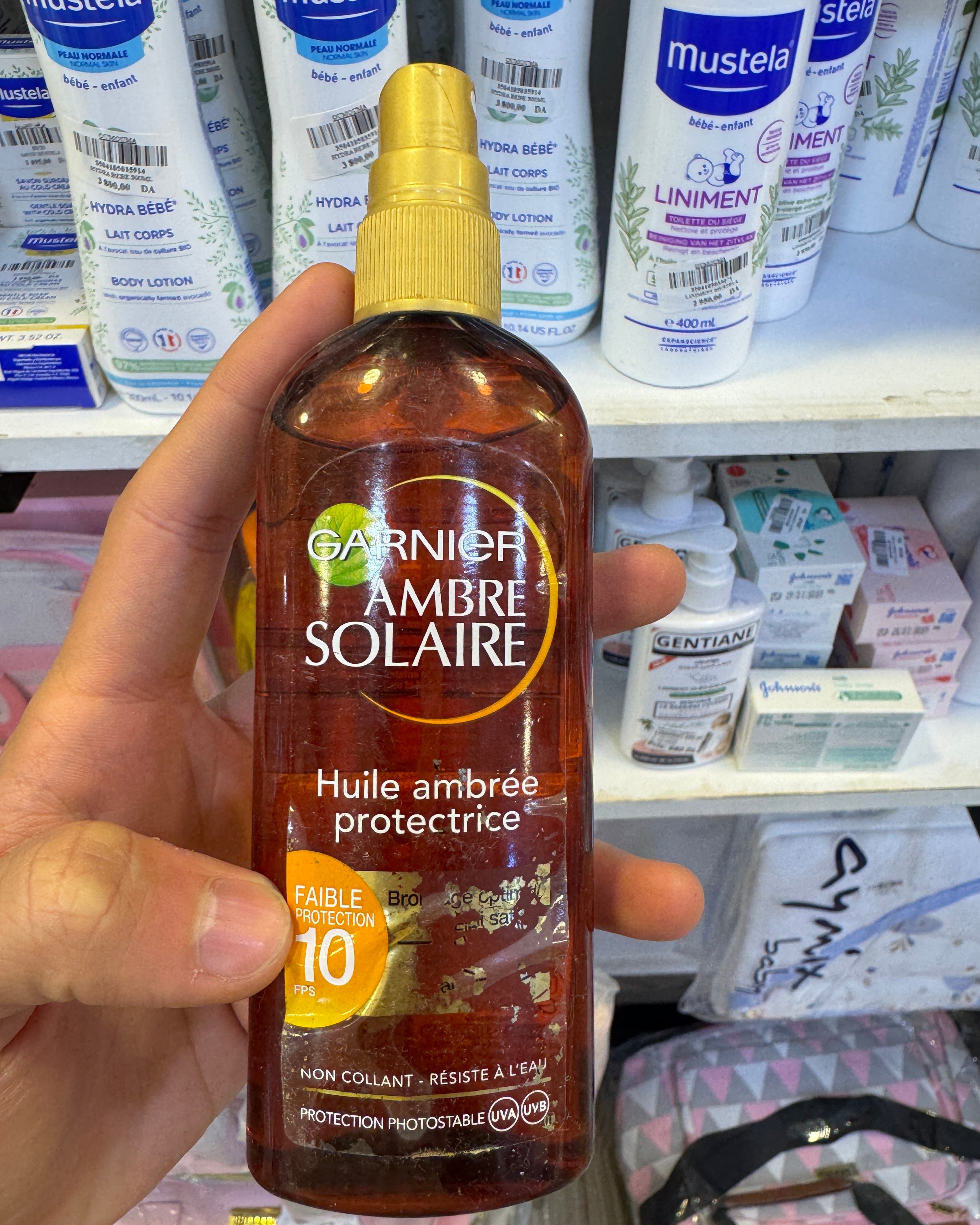 Garnier Ambre Solaire - Huile Ambrée Protectrice FPS 10 (150ml)