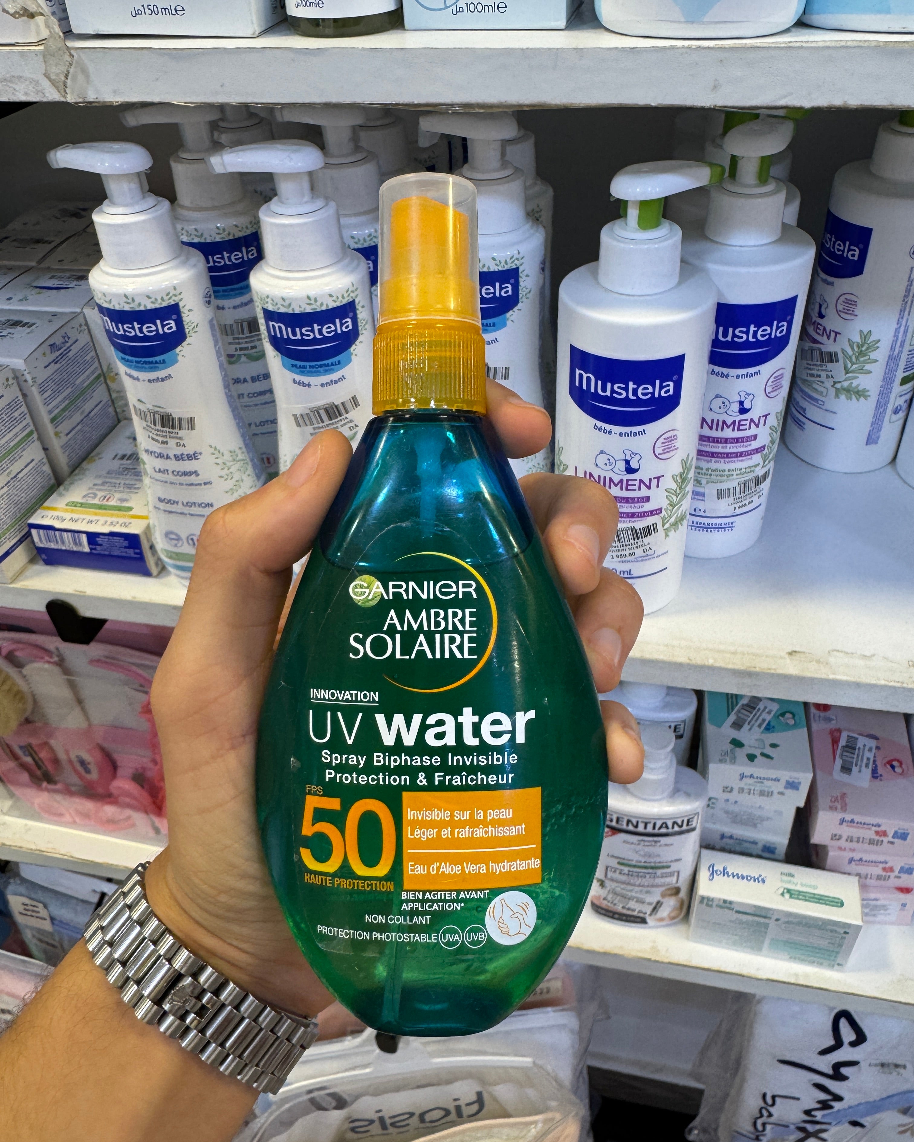 Garnier Ambre Solaire - UV Water Spray Biphase Invisible FPS 50 (150ml)