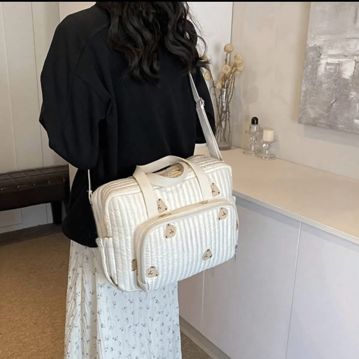 Sac à Langer Matelassé "Petit Ourson"