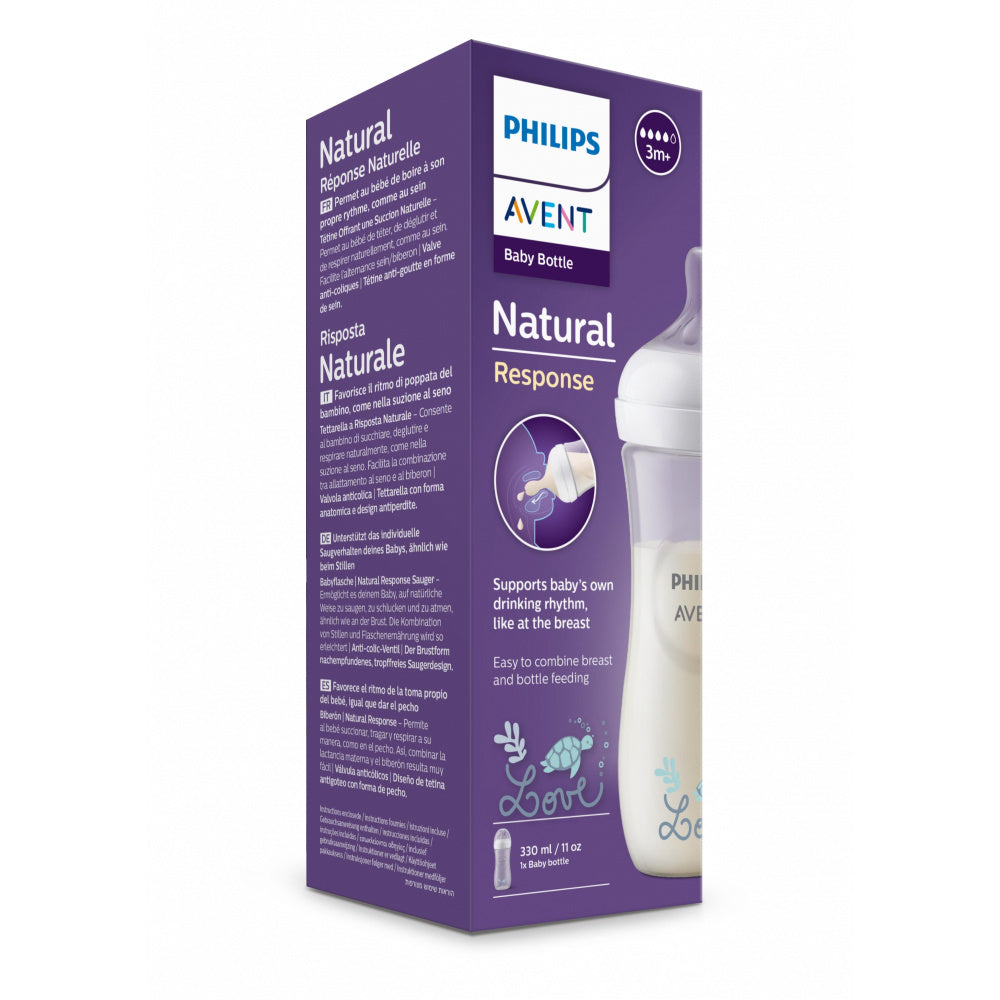 Philips Avent Natural Response Biberon Plastique 330ml