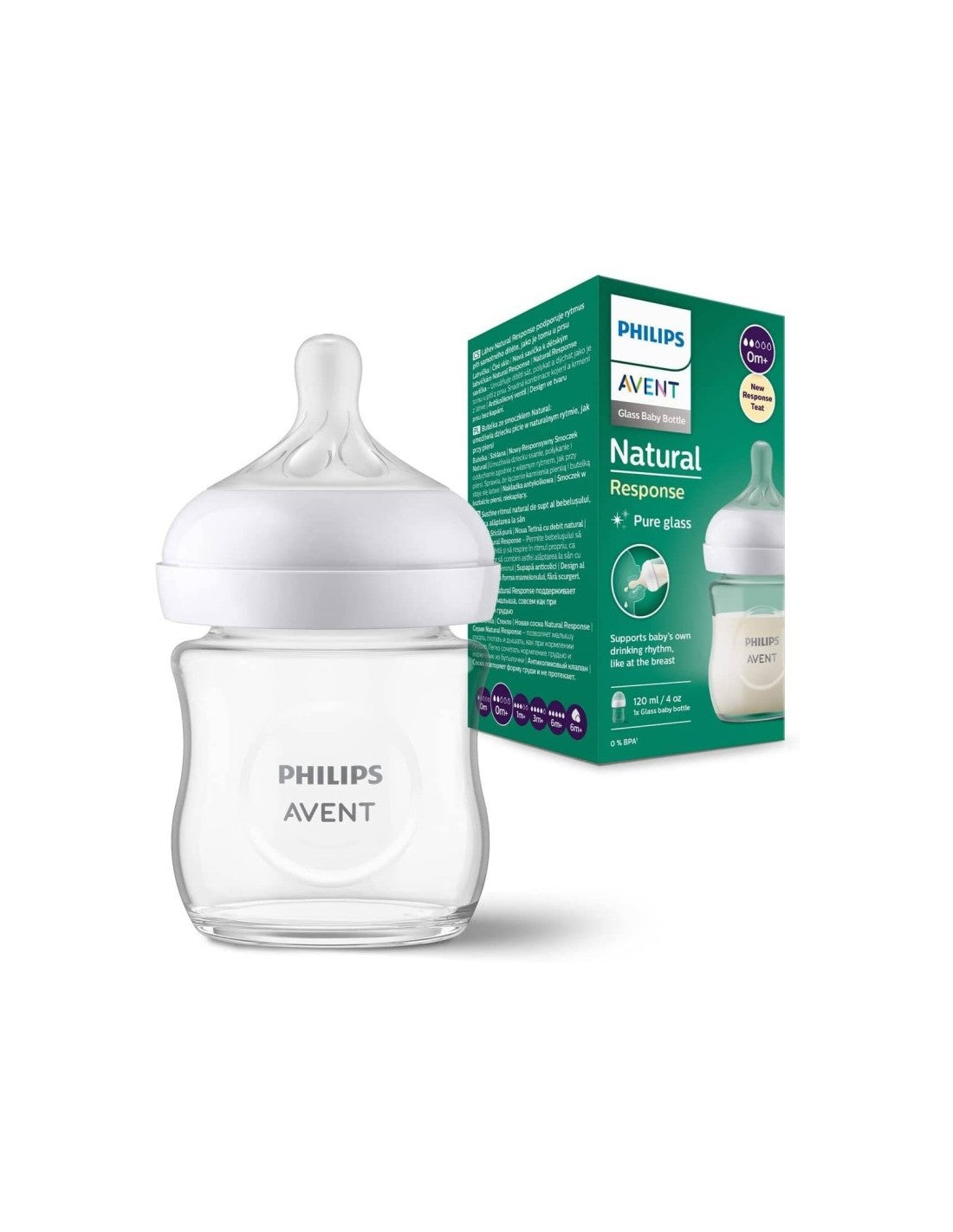 Avent Biberon Naturel En Verre 120ml