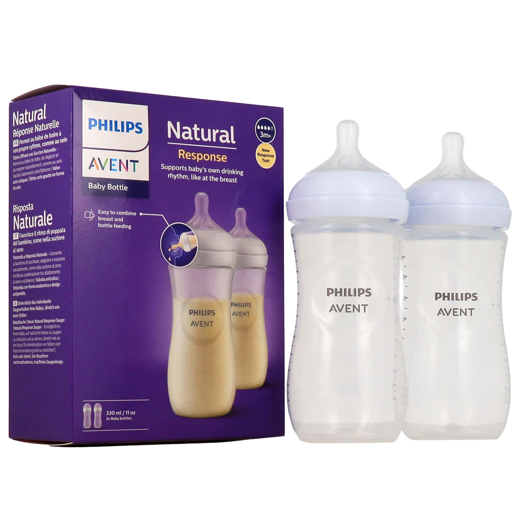 Philips Avent Natural Response Biberon Plastique 330ml