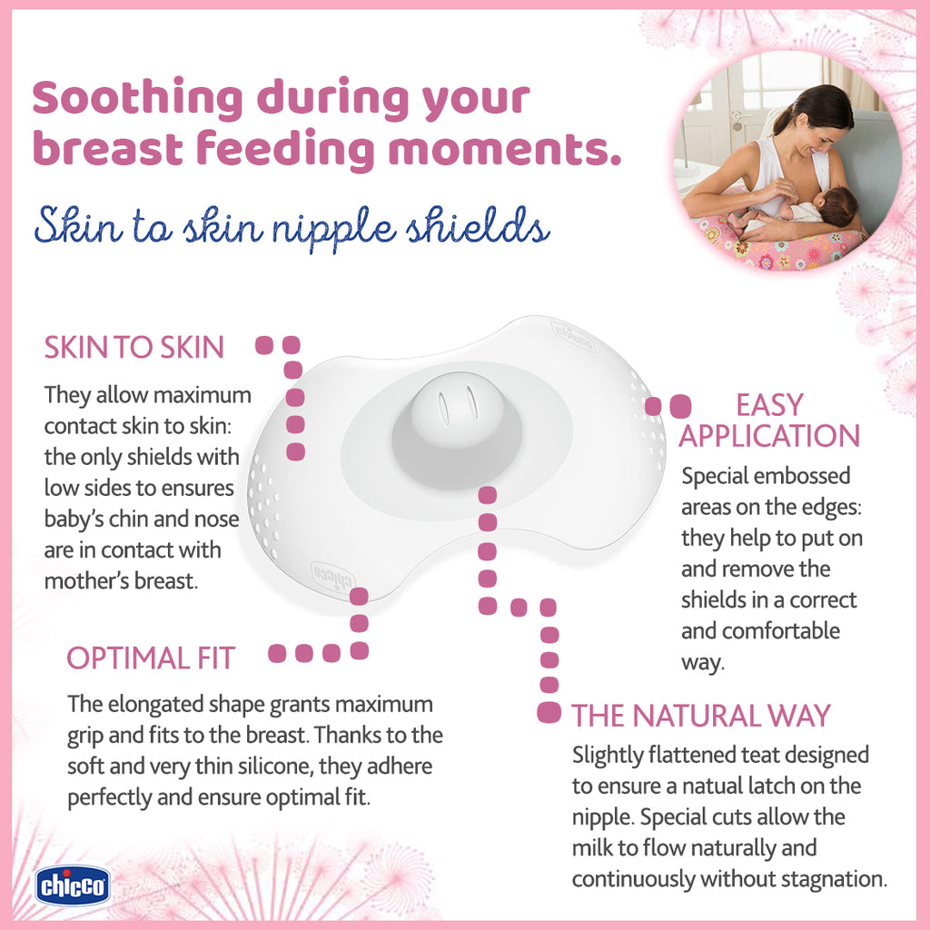 Chicco Protège-mamelons peau à peau