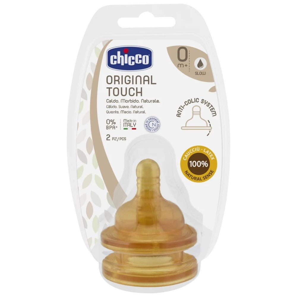 CHICCO PACK DE 2 TETINE EN LATEX