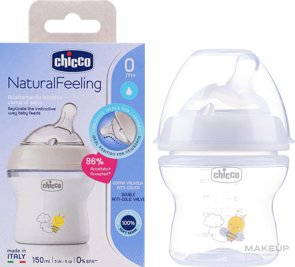 CHICCO BIBERON NATURAL FEELING EN VERRE