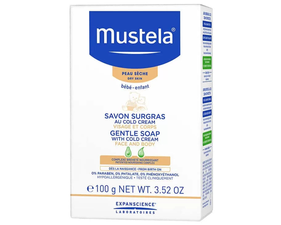 Mustela Savon Surgras Au Cold Cream Nutri-Protecteur
