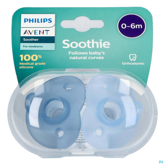 Philips Avent Sucette  0-6 mois Soothie Silicone